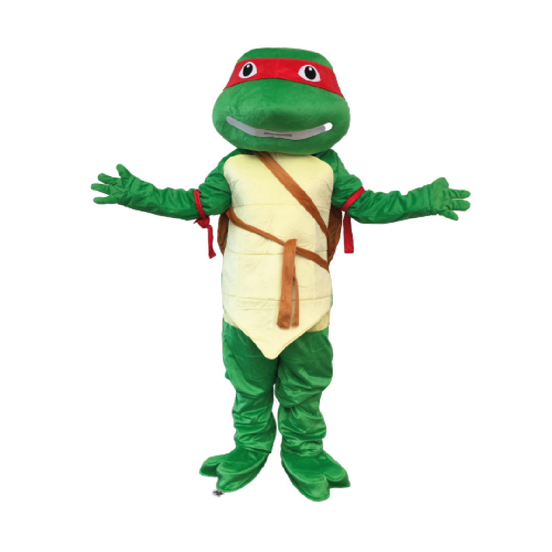 Aluguer de Fato Mascote Tartaruga Ninja