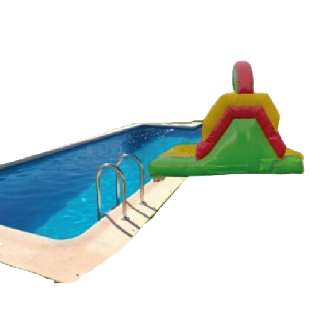 Go up and down to the pool