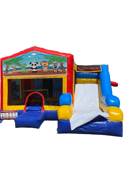 Temático com escorrega