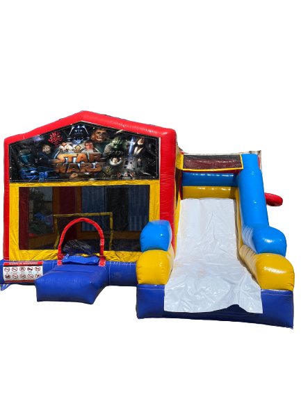 Temático com escorrega