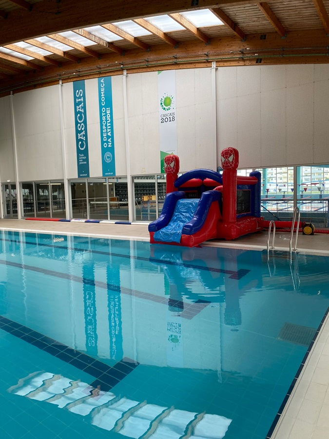 Homem Aranha para piscina