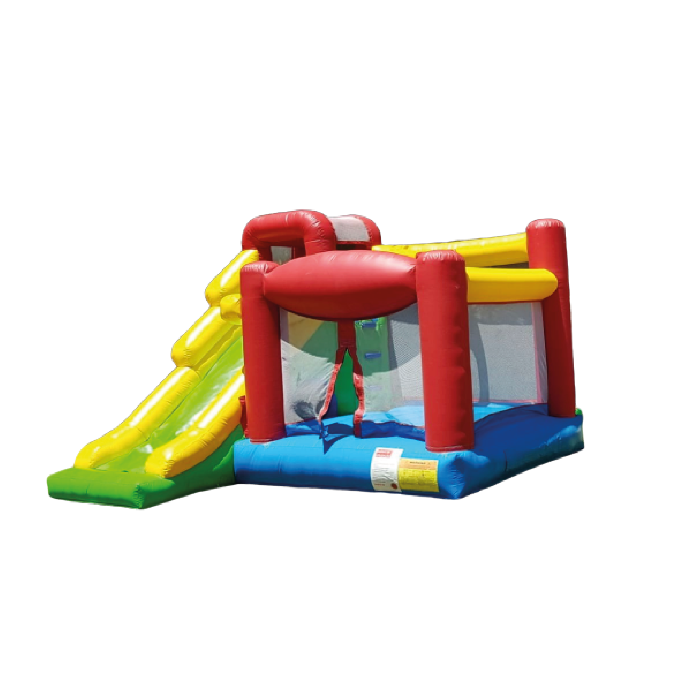 House with slide