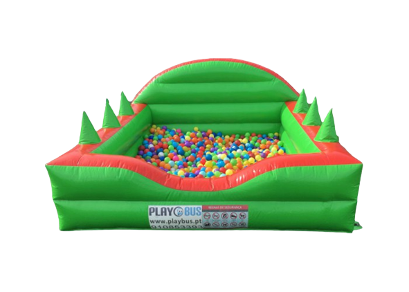 Square ball pit
