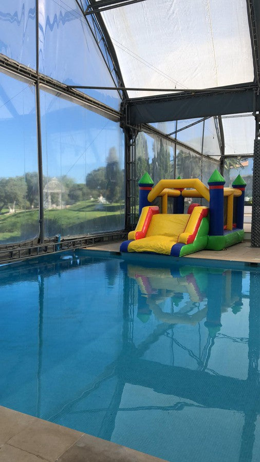 Castle Pool slide