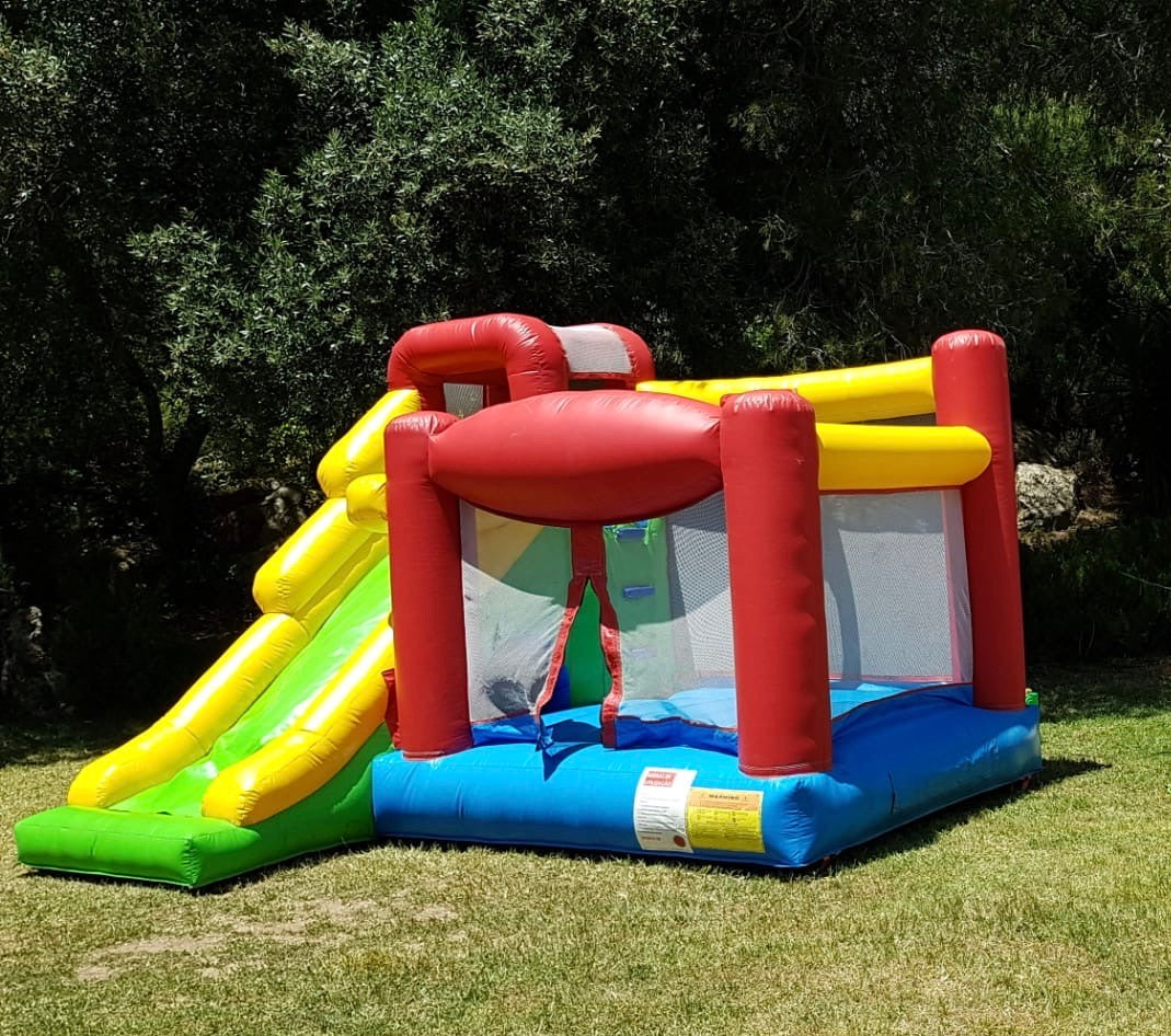 House with slide