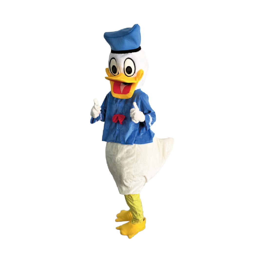 Aluguer de Fato Mascote Pato Donald