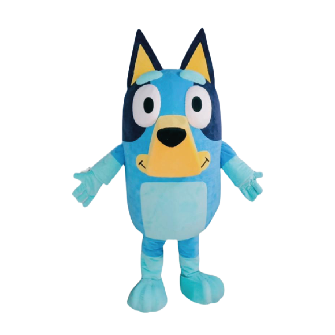 Bluey with animator