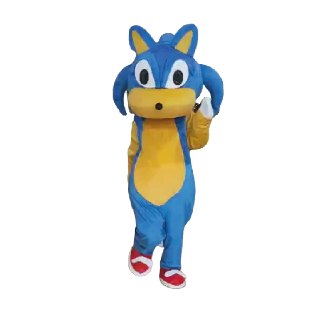 Aluguer de Fato Mascote Sonic